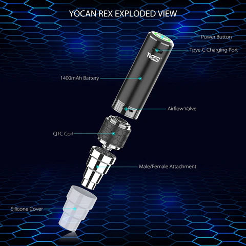 Yocan Rex Portable Enail Vaporizer Kit