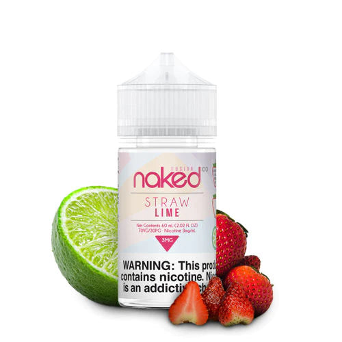 Naked 60ML-straw Lime