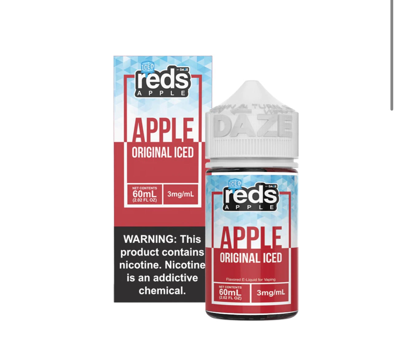 Reds Apple 60ML- original iced